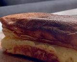A picture of step 7 of Stretchy Cheese-Filled Bill-Shaped Pancake | Honey Imagawa-yaki.