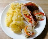 Tojásos töltött karaj recept fázis 3 fotója