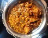 A picture of step 3 of મકાઈ પનીર સબઝી.