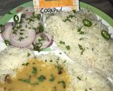 A picture of step 5 of Arhar dal rice.