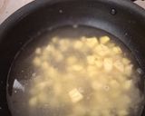 A picture of step 4 of Pineapple Halwa/Pineapple kesari.