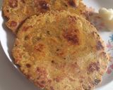 धनिया पत्ती की मसाला भाखरी (dhaniya patte ki masala bhakri recipe in hindi) रेसिपी चरण 4 फोटो