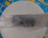 A picture of step 2 of Black beans and Rajma spring rolls.