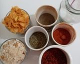 Pas rețetă Mix  crocant pentru pui și legume (făcut în casă) 1 fotografie