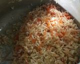 A picture of step 5 of Carrot Zarda Pulao.