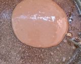 Gambar langkah 3 resipi Penkek MILO Sedap😋.