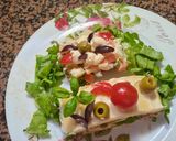 Foto del paso 6 de la receta: Pionono de Atún, lechuga, cherry, aceitunas y huevo.🤗💖💕🙂😊💖🤗💕🙂😉😊🤗