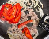 黑胡椒蠔油甜椒牛肉的食譜步驟4照片
