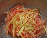 Foto langkah ke 1 dari resep Salad pepaya thailand.