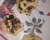 A picture of step 2 of Suji Oreo halwa.