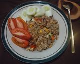 Foto langkah ke 4 dari resep Nasi goreng putih Praktis.
