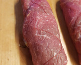 Foto del paso 5 de la receta: Enrollado de carne en Salsa de Verduras