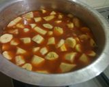 A picture of step 7 of Beef matoke.