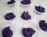 Foto langkah ke 5 dari resep Taro milk cheese aka ubee jelly salad.