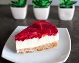 Pas rețetă Cheesecake cu căpșuni 🍓 1 fotografie