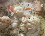 Tárkonyos karfiolleves, darált hússal recept fázis 3 fotója