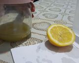 A picture of step 1 of Lemon drink.