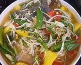 Hình bước làm 4 của món Cá song nấu canh chua