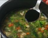A picture of step 5 of Mushroom Vegetable Soup.