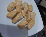 Foto langkah ke 1 dari resep Tahu + Bakso saos Teriyaki.