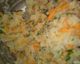 A picture of step 2 of Vermicelli oats tikki.