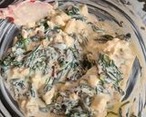 Foto del paso 7 de la receta: Quiche de espinacas, cebolla y queso de cabra