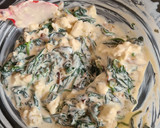 Foto del paso 7 de la receta: Quiche de espinacas, cebolla y queso de cabra