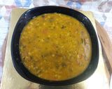 A picture of step 3 of Mix dal tarka masala.