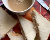 A picture of step 3 of Left-over Roasted Chicken Sandwich.