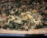 Foto del paso 5 de la receta: Tarta de pollo y espinacas
