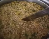 A picture of step 4 of Kothambir vadi (Maharashtrian snack).