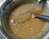 Foto langkah ke 3 dari resep Cake pisang kacang (peanut banana bread).