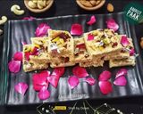 A picture of step 7 of Amrut Paak / Rava Burfi.