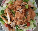 Hình bước làm 8 của món Salade gà quay