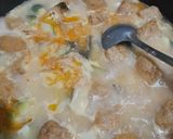 Foto langkah ke 4 dari resep Lodeh terong bulat dan tahu pong.