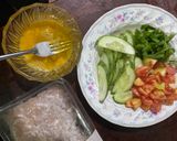 รูปขั้นตอนการทำที่ 1 ของ ข้าวผัดหมูไข่ม้วน by ChefTukkata