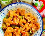 A picture of step 5 of Kuch bhi / kuch b / Crispy honey chilli potatoes.