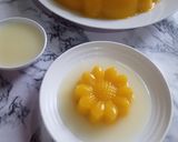 Foto langkah ke 6 dari resep Puding Labu Kuning Vla Susu.