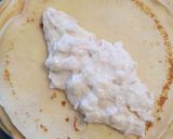 Une image de l'étape 6 de Crêpes gratinées béchamel poulet gruyère.