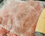 Kecskesajttal töltött pulykacomb recept fázis 1 fotója