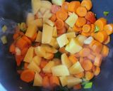 Foto del paso 2 de la receta: Sopa crema de zanahoria