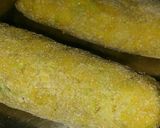 A picture of step 4 of Besan lauki ke gatte.