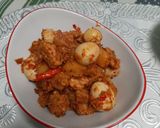 Foto langkah ke 5 dari resep Sambel kentang telur puyuh.