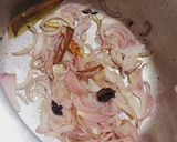 A picture of step 1 of Hyderabadi prawns biryani.