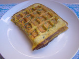 Waffle de verduras