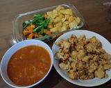Foto langkah ke 2 dari resep Ayam tepung saos blackpepper.