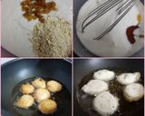 A picture of step 1 of Dahi Vada.