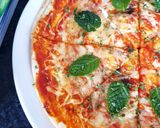 Une image de l'étape 4 de Pizza 🍕 wrap fourrée au fromage jambon 😋.