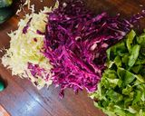 A picture of step 1 of Mixed salad.