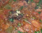 A picture of step 3 of Yakhni Beef Biryani.